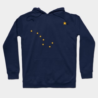 Alaska Flag Stars Big Dipper North Star Hoodie